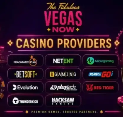 Vegasnow Release Variety from Providers and Popular Titles