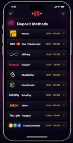Vegasnow Making a Deposit